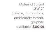 Maternal Sprawl
12”x12”...